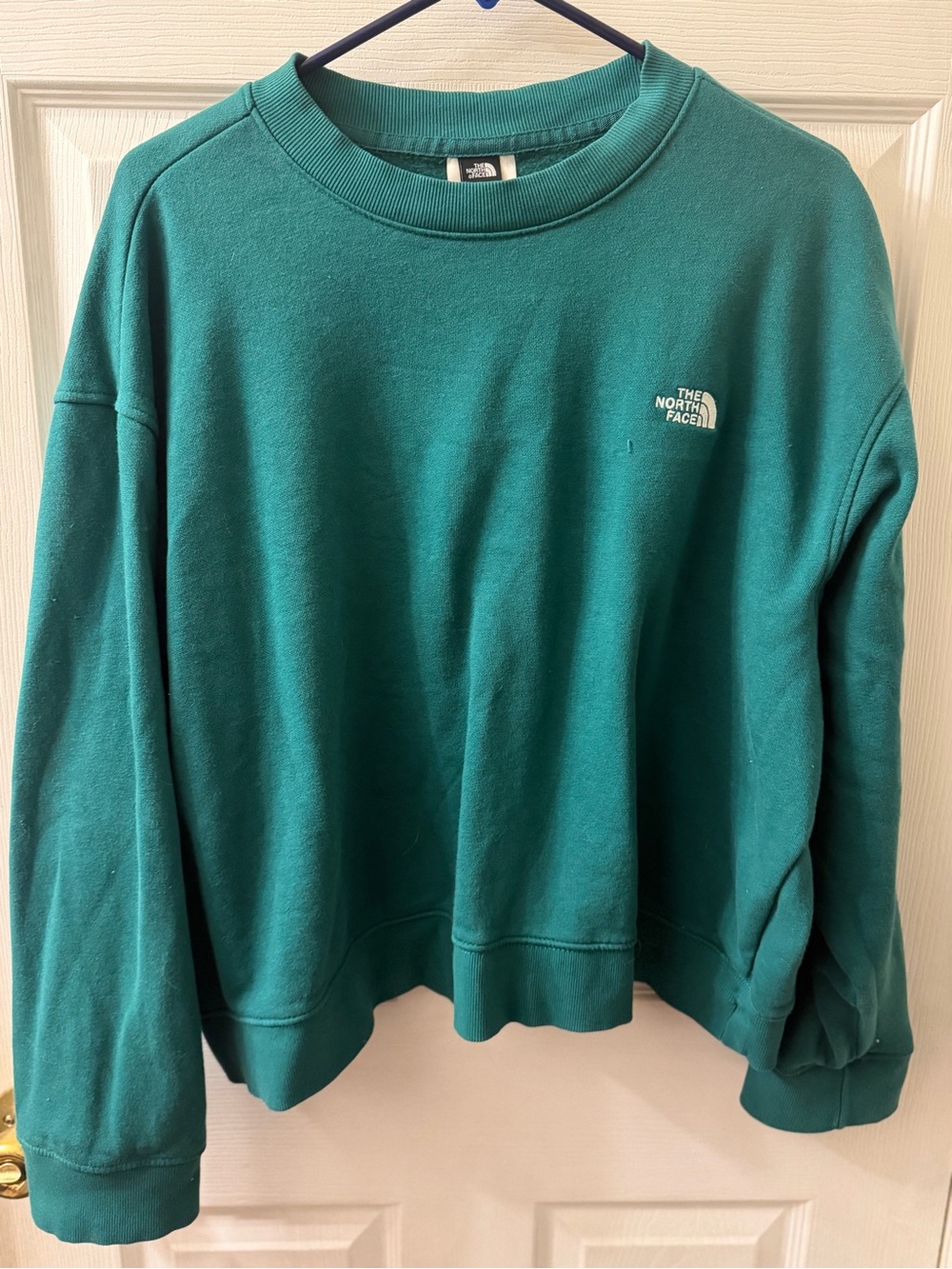The North Face Teal Green Crewneck Sweatshirt